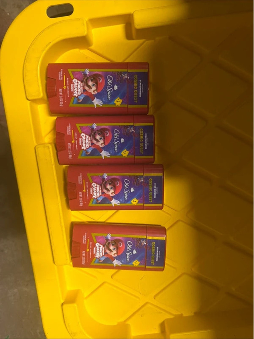 Old spice super Mario deodorant